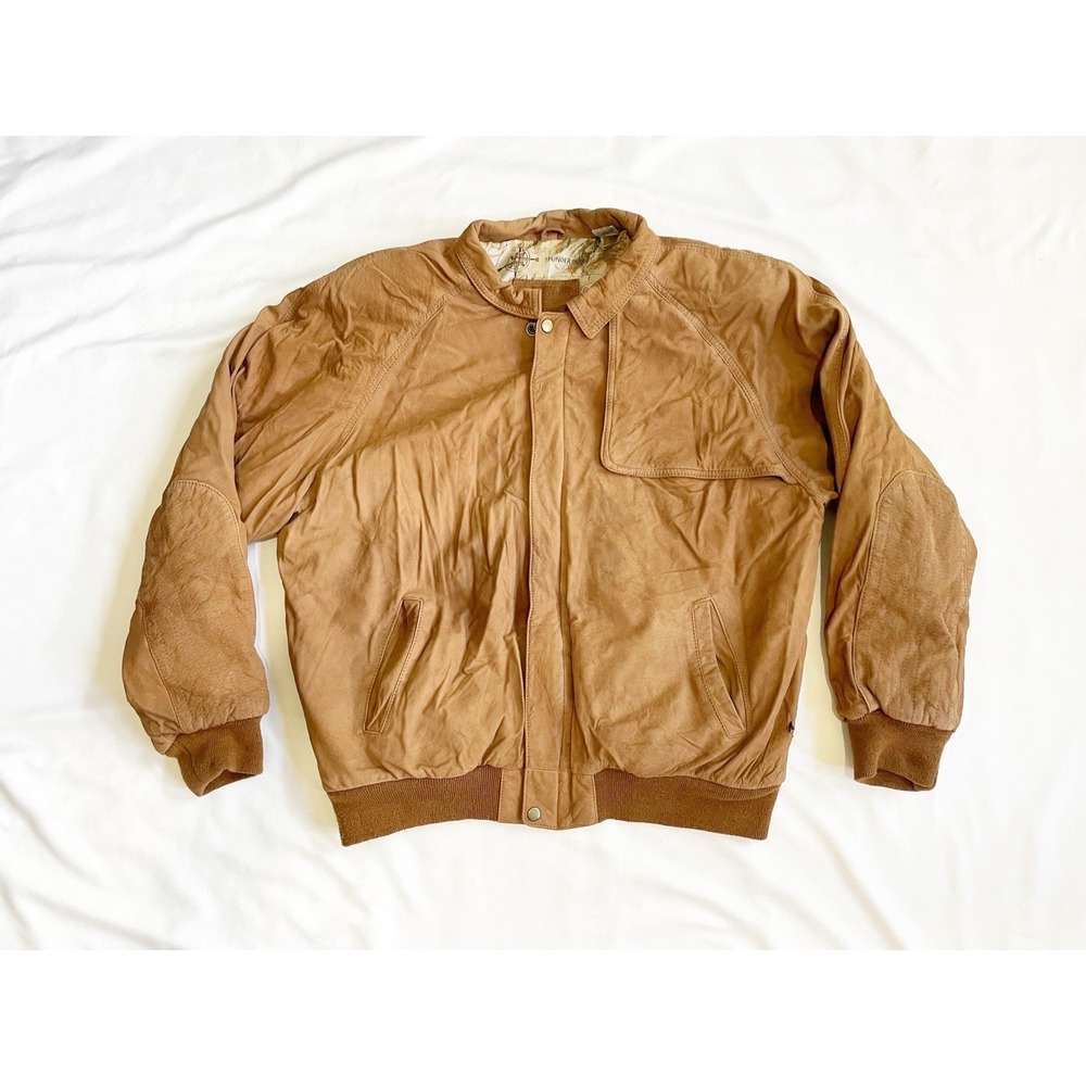 Marlboro Brown Bomber Jacket